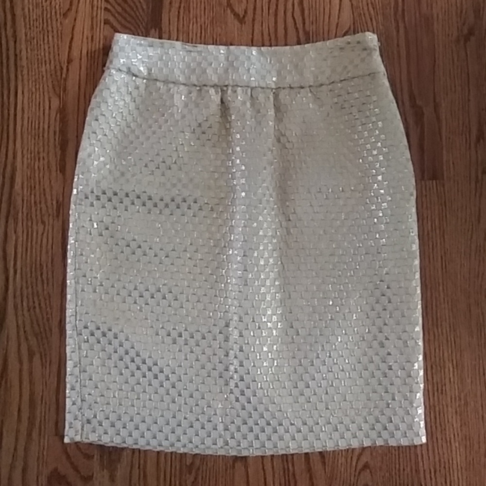 eci New York Sparkly A-Line Mini Skirt